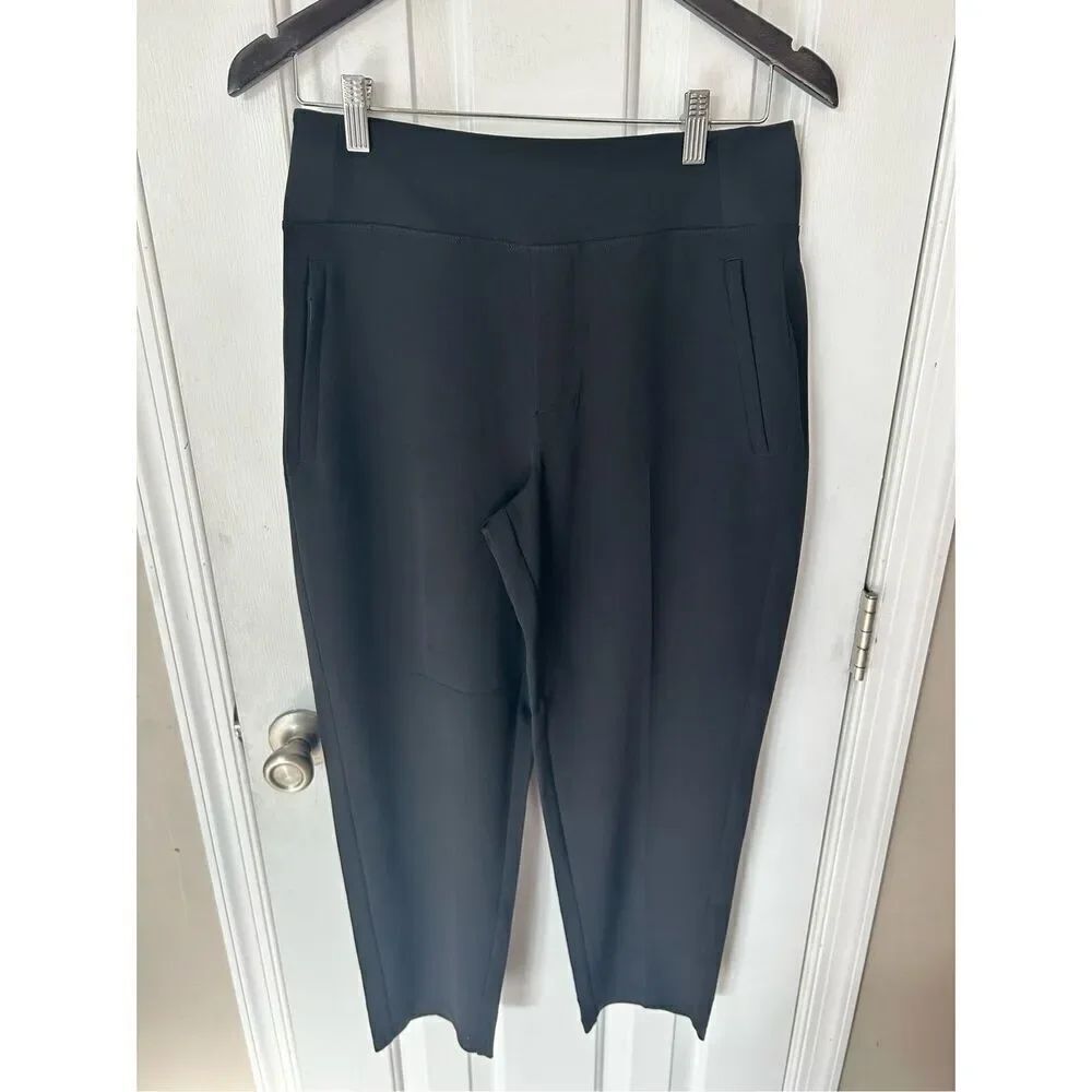 Athleta black dress pants with pockets stretchy size 6P